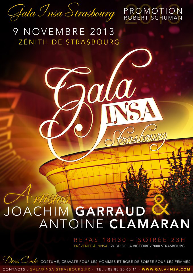 Affiche gala 2013